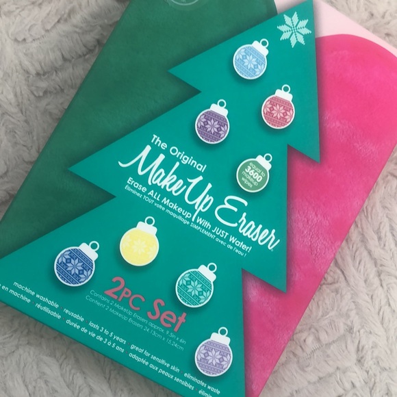 The Original MakeUp Eraser -2 piece set -NEW in box -great pink and green colors - Picture 4 of 16